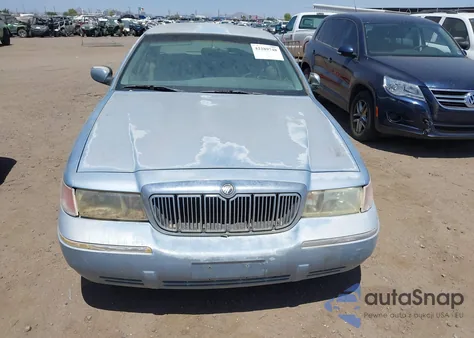2000 Mercury Grand Marquis Ls из США, поврежденный, VIN 2MEFM75W8YX660478